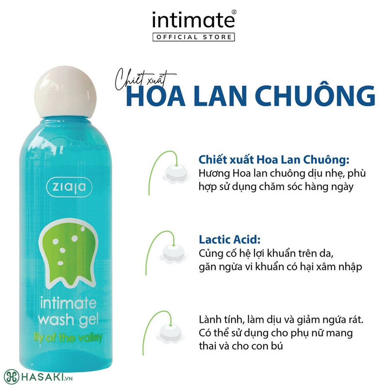 Dung Dịch Vệ Sinh Phụ Nữ Ziaja Intimate Wash Gel 200ml 