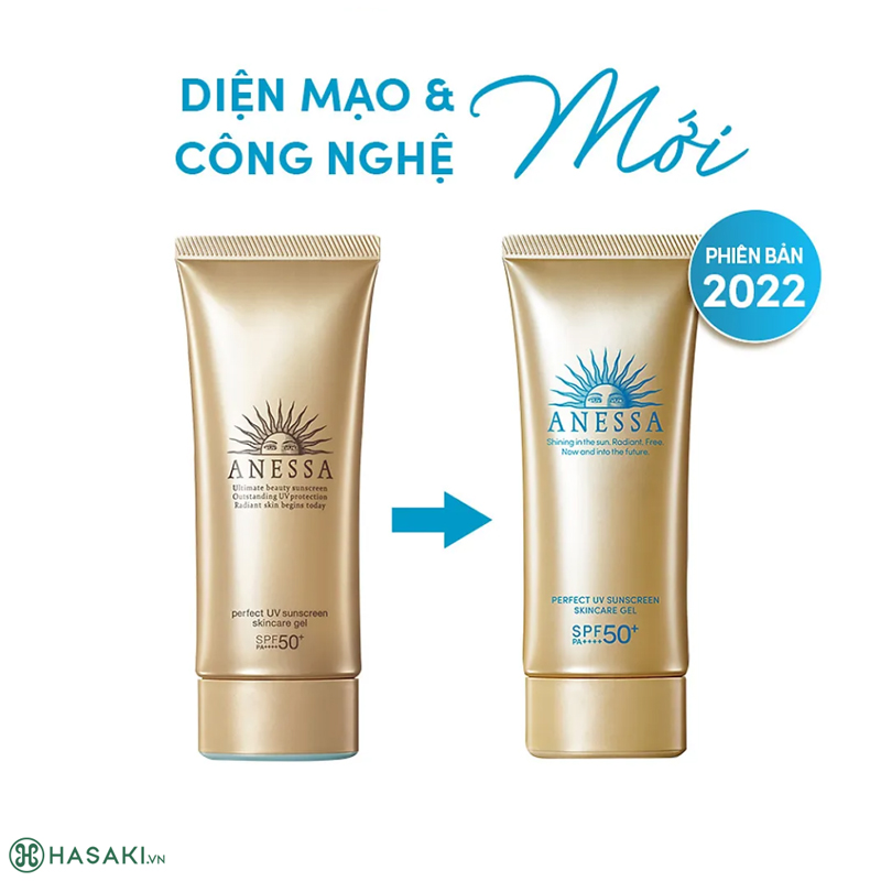 Gel Chống Nắng Anessa Perfect UV Sunscreen Skincare Gel N SPF50+ PA++++ 90g (New 2022)