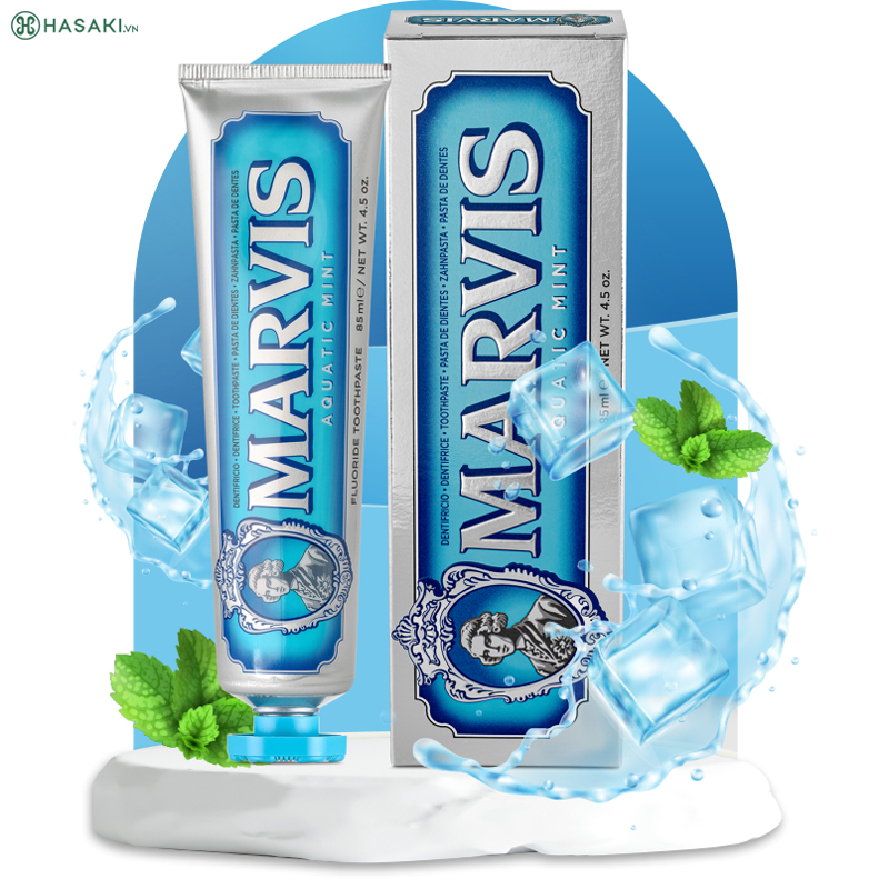 Marvis Aquatic Mint (Màu xanh dương)