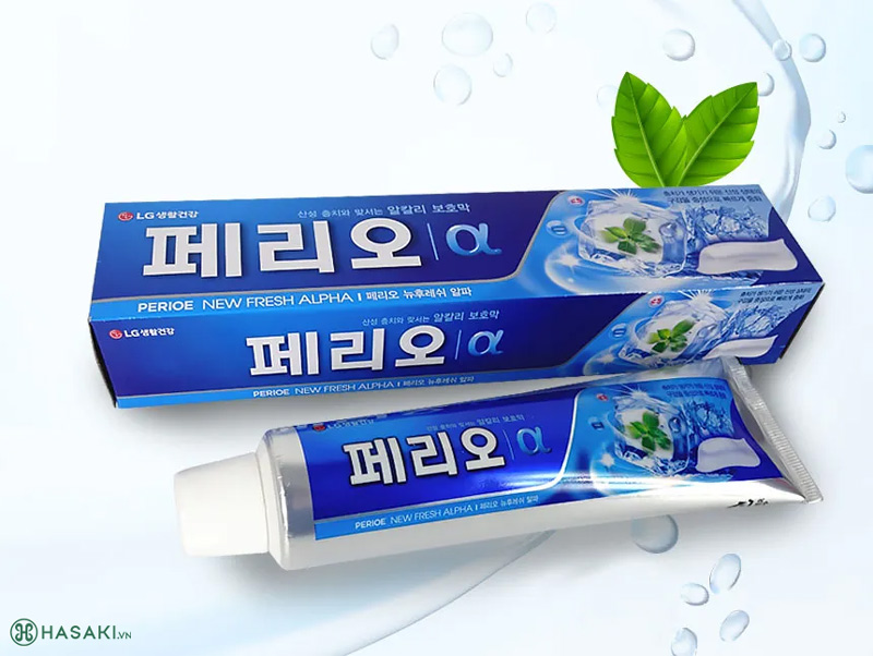 Kem Đánh Răng Perioe New Fresh Alpha Toothpaste 185g 