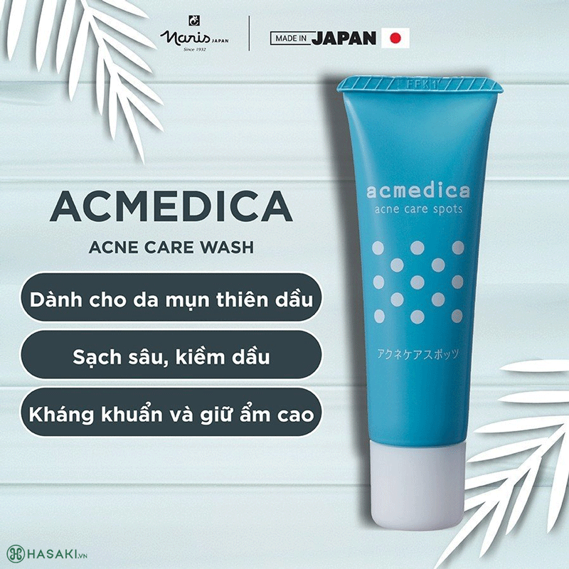 Gel Giảm Mụn Naris Cosmetic Acmedica Acne Care Spots Ngăn Ngừa Sẹo Thâm 25g
