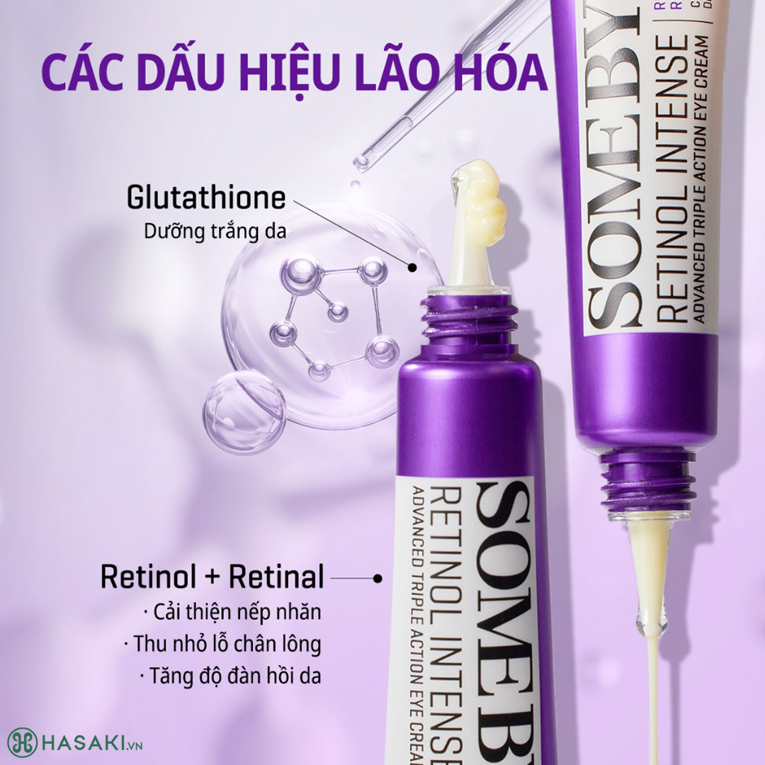 Kem Mắt Some By Mi Retinol Retinol Intense Advanced Triple Action Eye Cream 30ml 