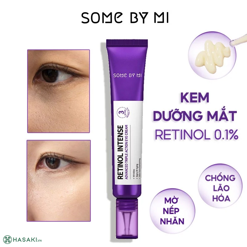 Kem Mắt Some By Mi Retinol Retinol Intense Advanced Triple Action Eye Cream 30ml 