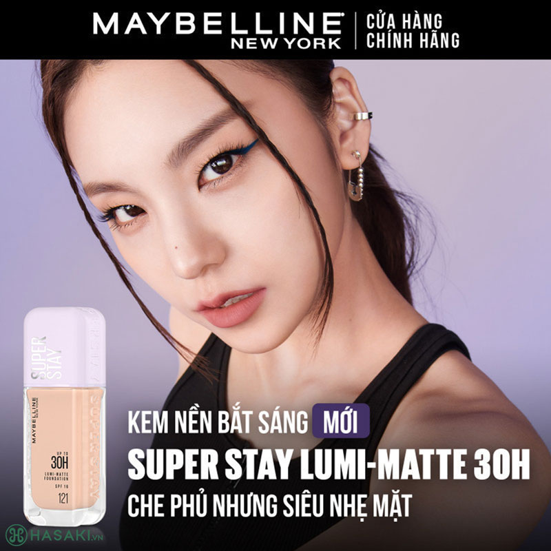 Kem Nền Maybelline Superstay Up To 30H Lumi-Matte Foundation SPF16 PA+++ 