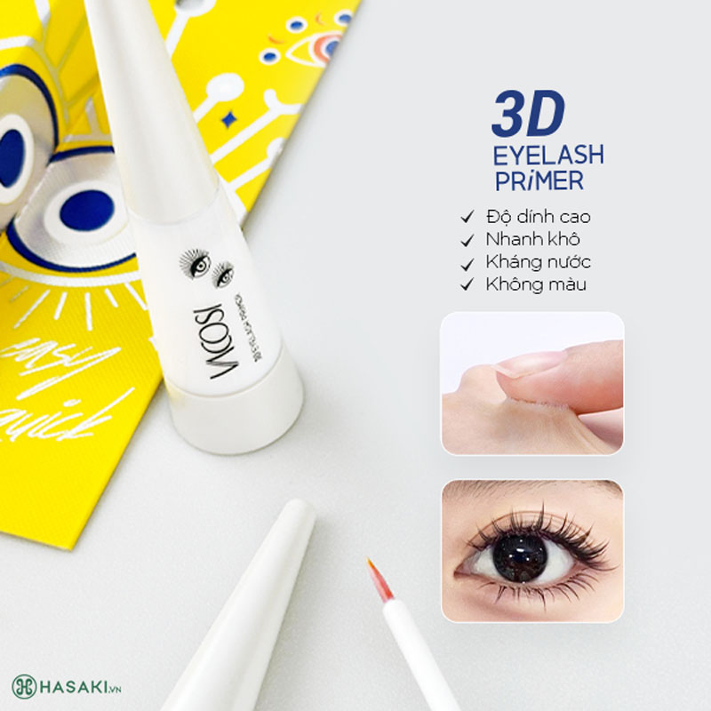Keo Dán Mi Vacosi Natural Studio Eyelash 3D Adhesive 8ml