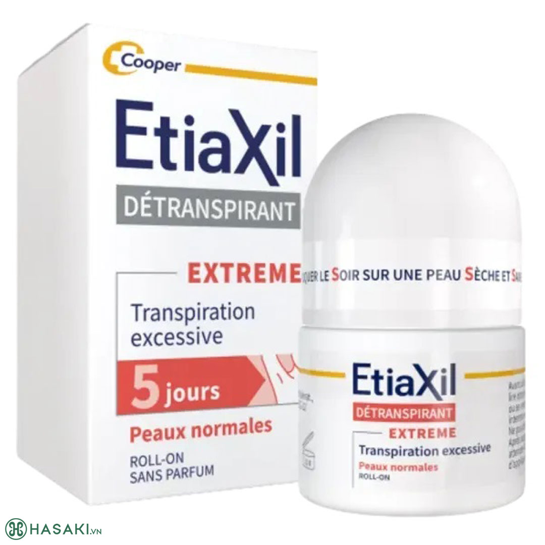 Lăn Khử Mùi EtiaXil Nhãn Đỏ Cho Da Thường, Khoẻ 15ml