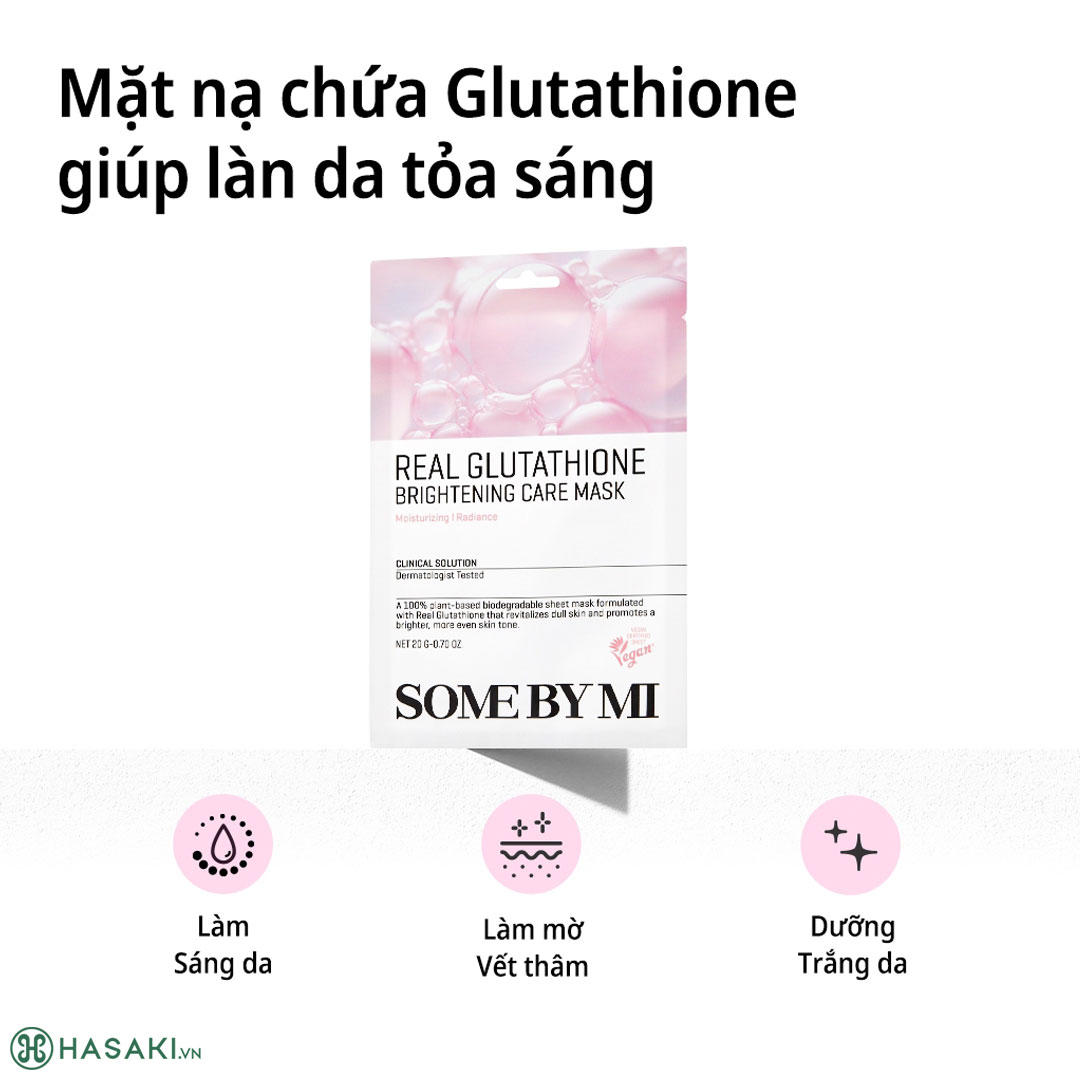 Mặt Nạ Dưỡng Da Some By Mi Real Glutathione Brightening Care Mask