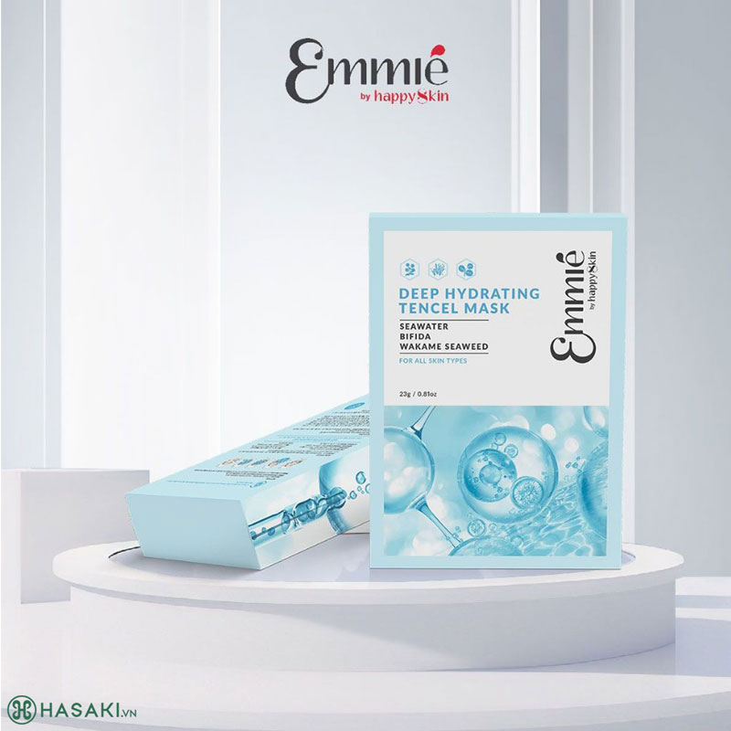 Mặt Nạ Emmié Complete Hydration Tencel Mask Cấp Ẩm Sâu, Dịu Da Từ Tảo Biển 23g