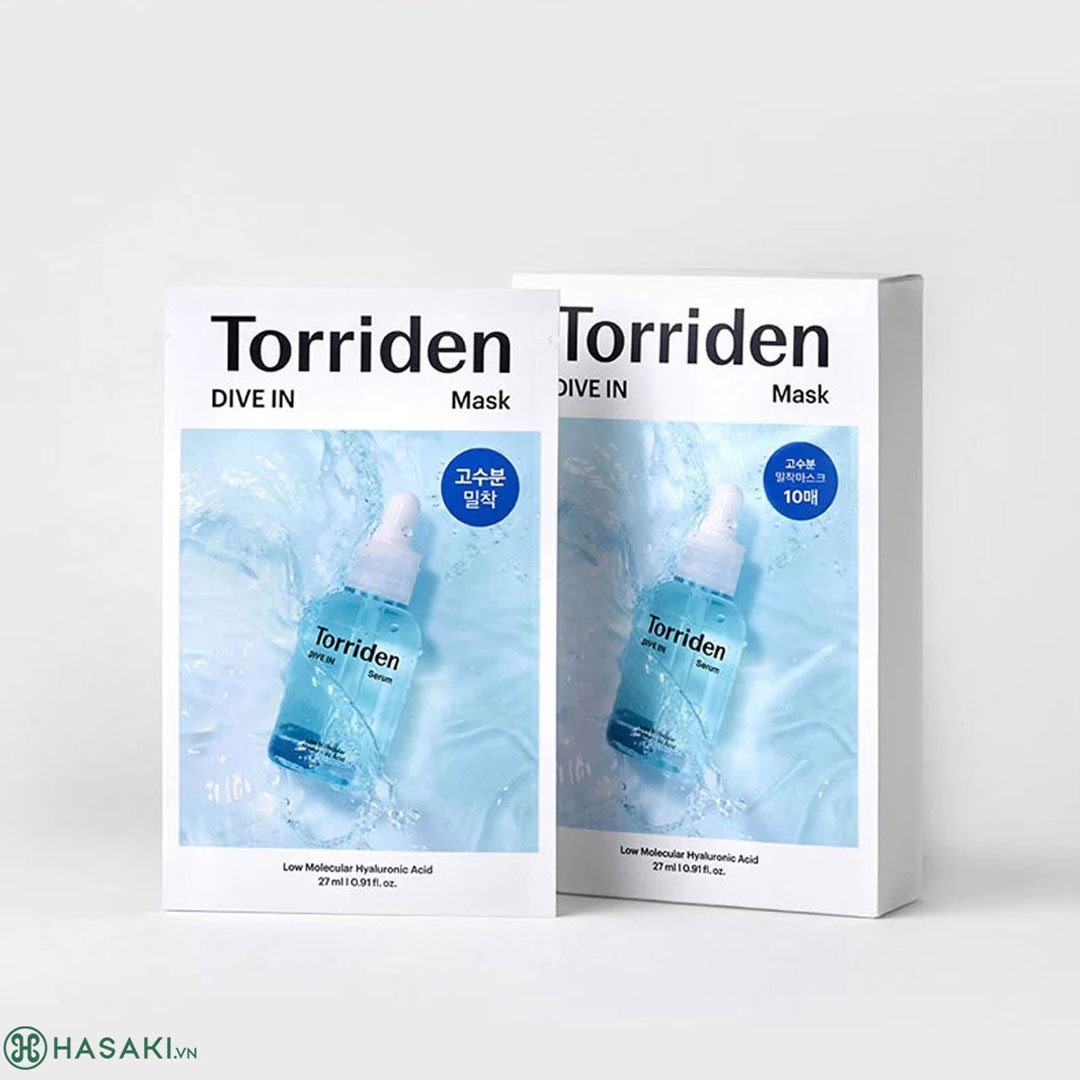 Mặt Nạ Torriden DIVE-IN Low Molecular Hyaluronic Acid Mask Pack Dưỡng Ẩm Sâu Cho Da 27ml