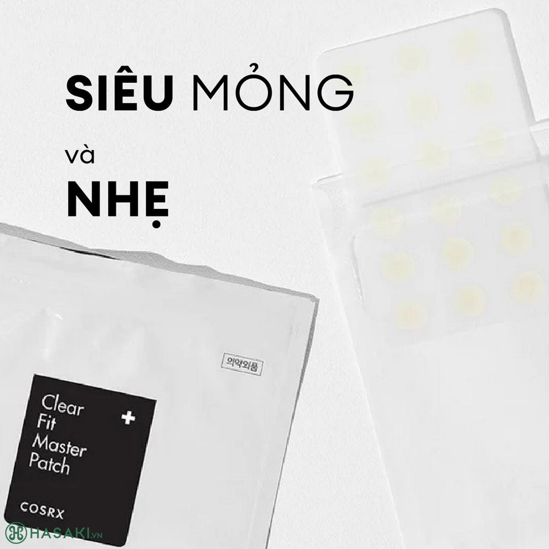 Miếng Dán Mụn Cosrx Clear Fit Master Patch 18 Miếng