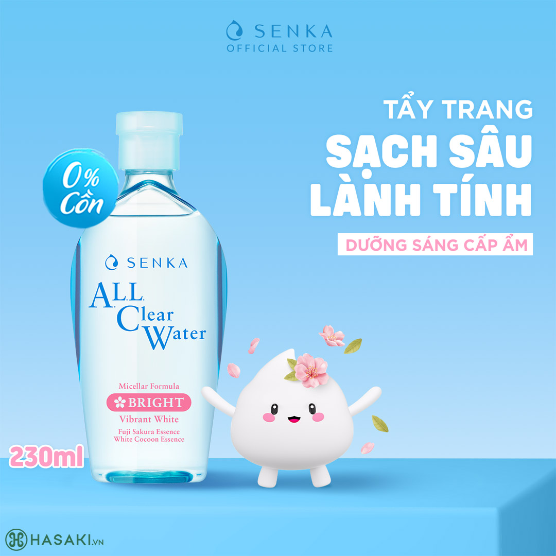 Senka All Clear Water Bright 230ml