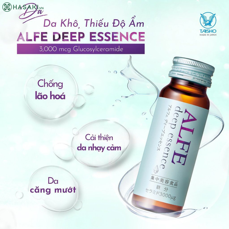 Nước Uống Collagen Alfe Deep Essence Tăng Đàn Hồi 10 Lọ