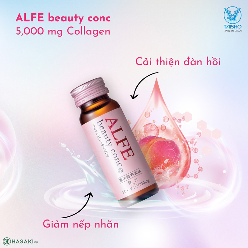 Nước Uống Collagen Alfe Beauty Conc 10 Lọ