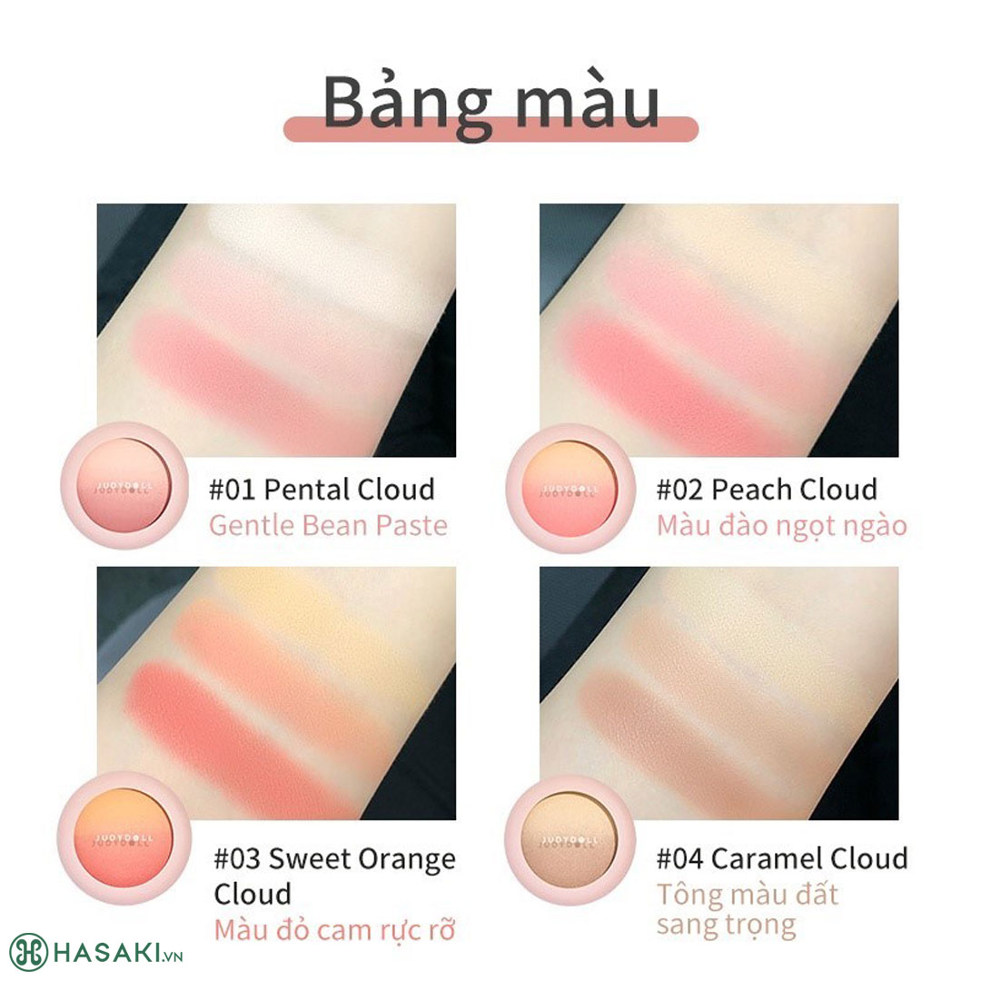 Judydoll Pink Peach Gradient Blush 4.3g