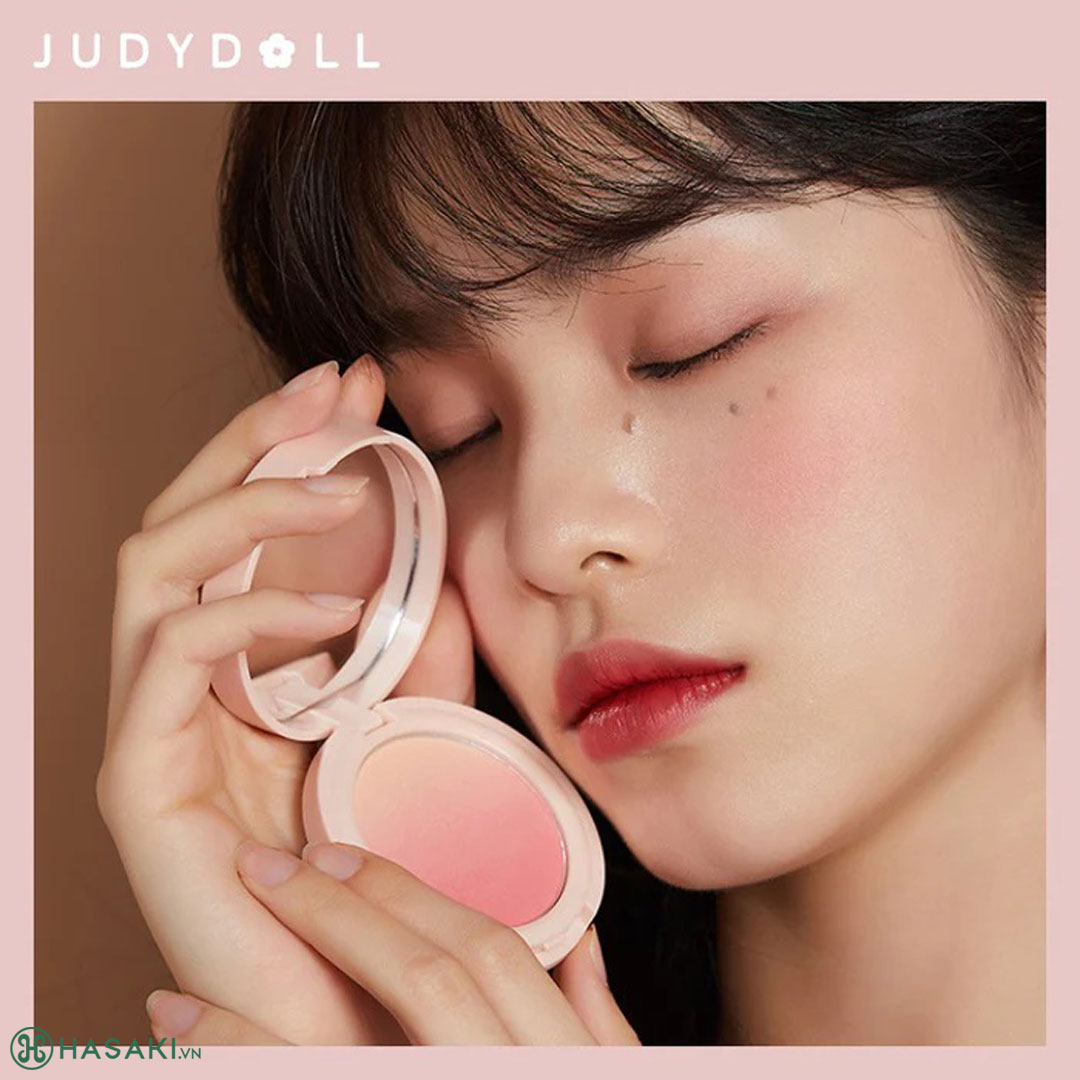 Phấn Má Hồng Judydoll Pink Peach Gradient Blush