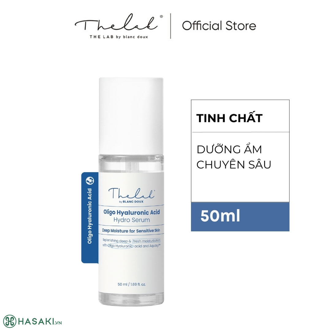 Serum The Lab Oligo Hyaluronic Acid Hydro Serum Cấp Ẩm Sâu Cho Da Khô, Nhạy Cảm 50ml