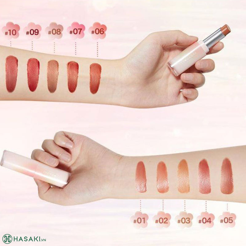 Son Dưỡng Judydoll Watery Glow Lipstick Cấp Ẩm 3g