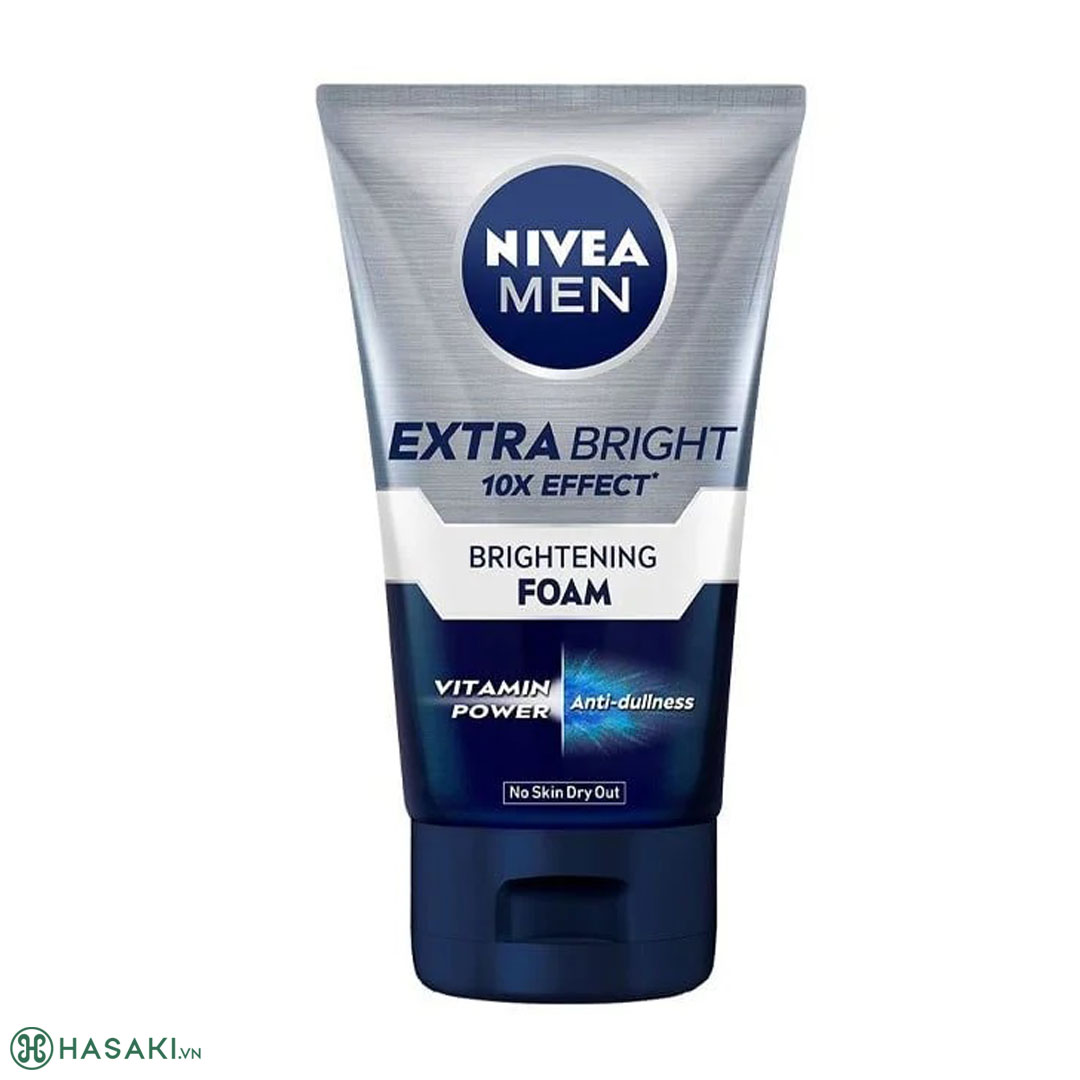 Sữa Rửa Mặt Nivea Men Giúp Sáng Da Cho Nam 100g