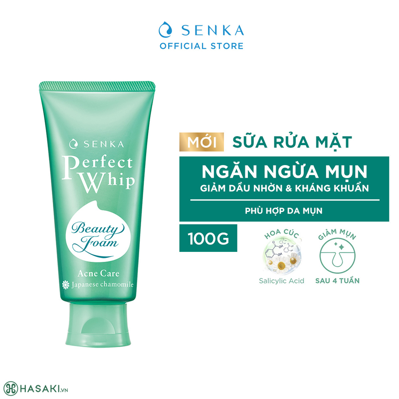 Senka Perfect Whip Acne Care 100G