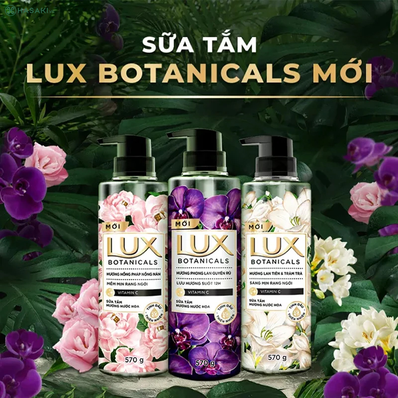 Sữa Tắm Lux Botanicals Mới 570g