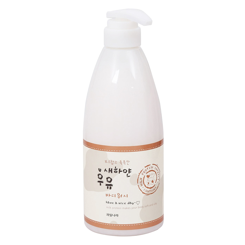 Sữa tắm sáng da Welcos White Milk Body Wash 740g - 1
