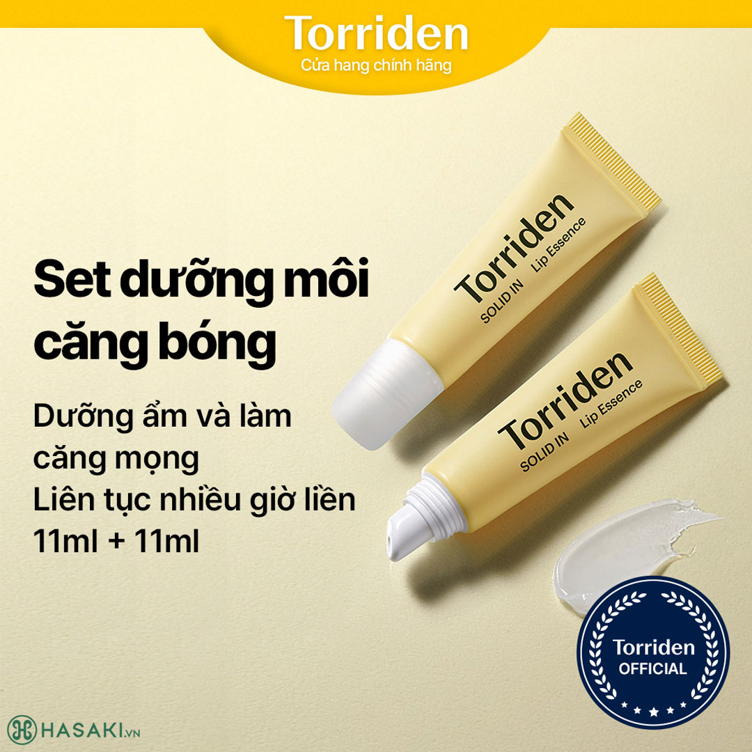 Tinh Chất Dưỡng Môi Torriden SOLID-IN Lip Essence Căng Mọng, Cấp Ẩm 11ml