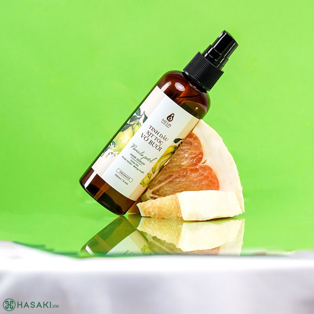 Xịt Dưỡng Tóc Tinh Dầu Bưởi Mela Pomelo Peel Hair Serum 