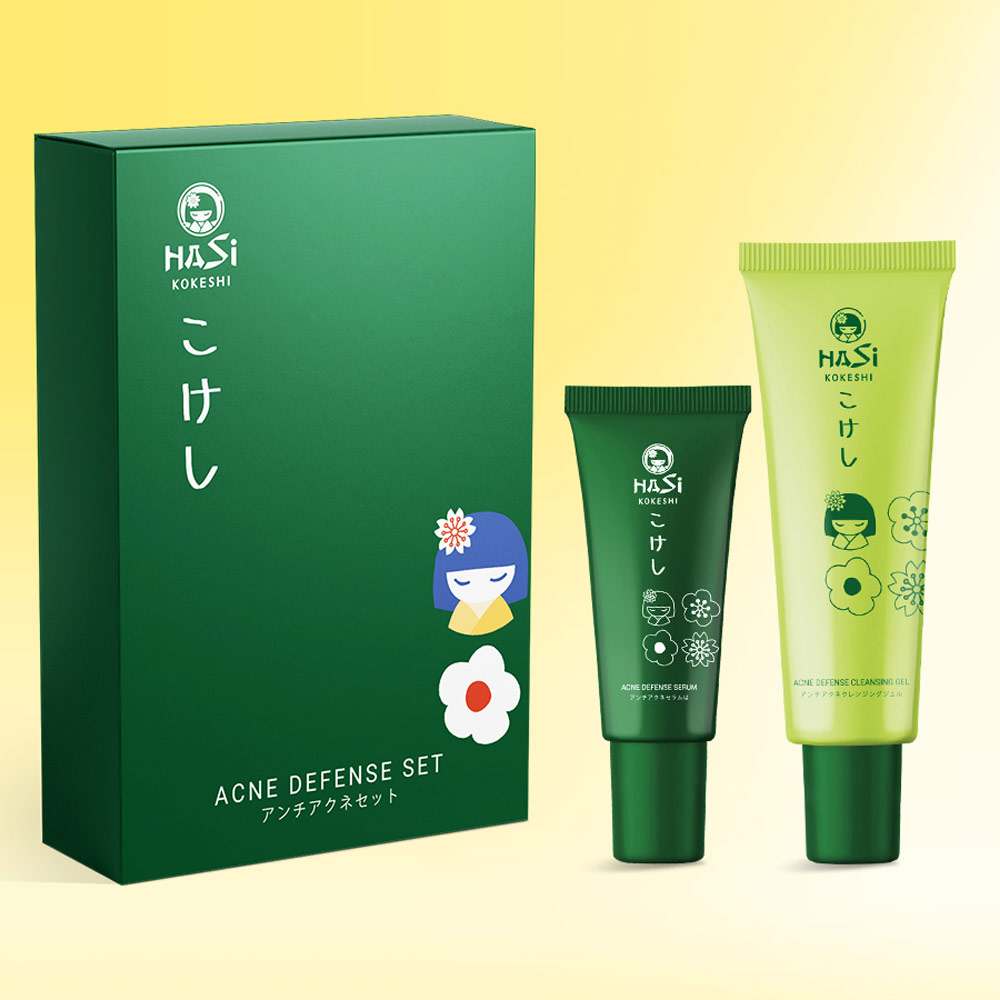 Bộ Sản Phẩm Hasi Kokeshi Puredoll Anti - Acne Set