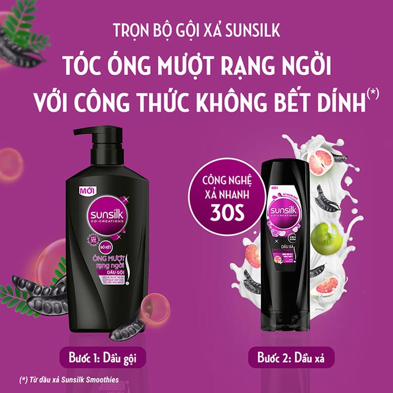 Dầu Gội Sunsilk chiết xuất bồ kết 650g