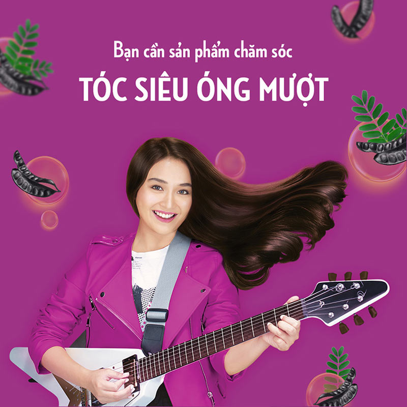 Dầu Gội Sunsilk Óng Mượt Rạng Ngời 650g