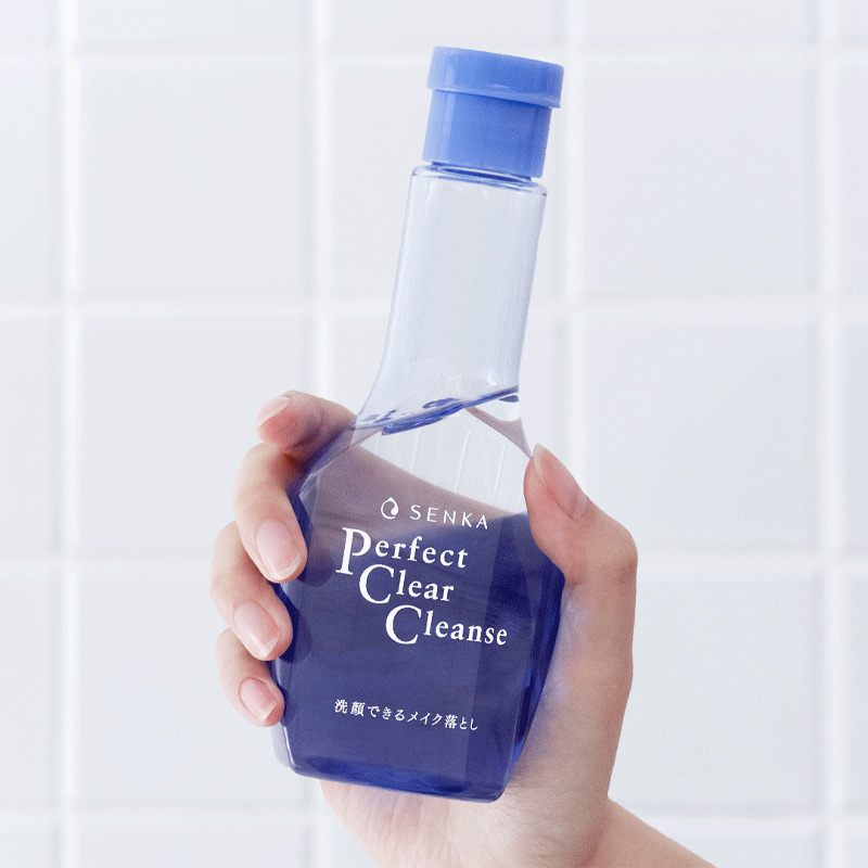 Gel Rửa Mặt Tẩy Trang Senka Perfect Clear Cleanser 170ml Hasaki
