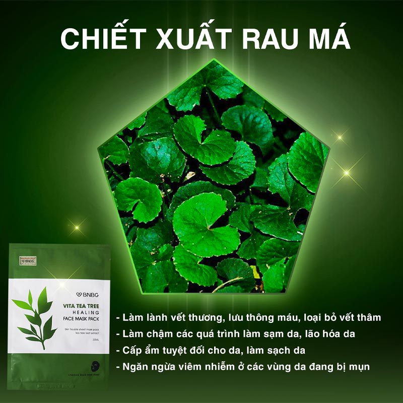 Mặt Nạ BNBG Vita Tea Tree Healing Face Mask Pack 30ml