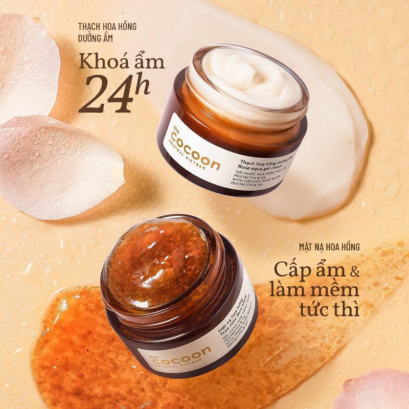 Cocoon True Rose Face Mask 30ml
