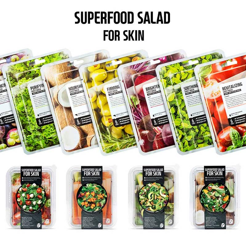 Mặt Nạ Dưỡng Da Farmskin Superfood Salad For Skin 25ml 