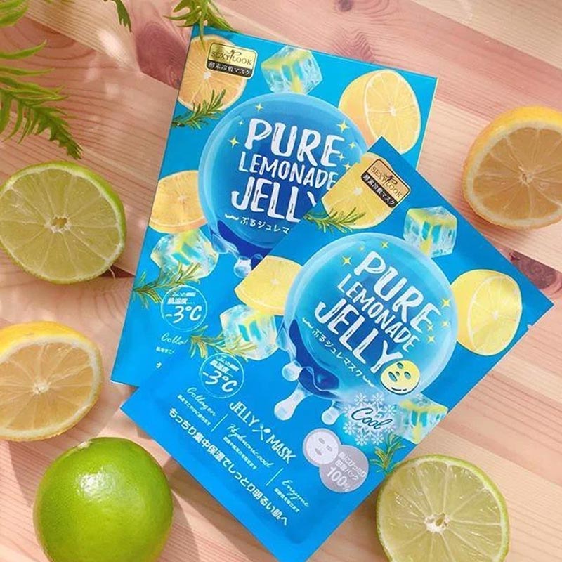 Mặt Nạ Thạch Sexylook Jelly Pure Lemonade Jelly (Màu Xanh Dương) 38ml