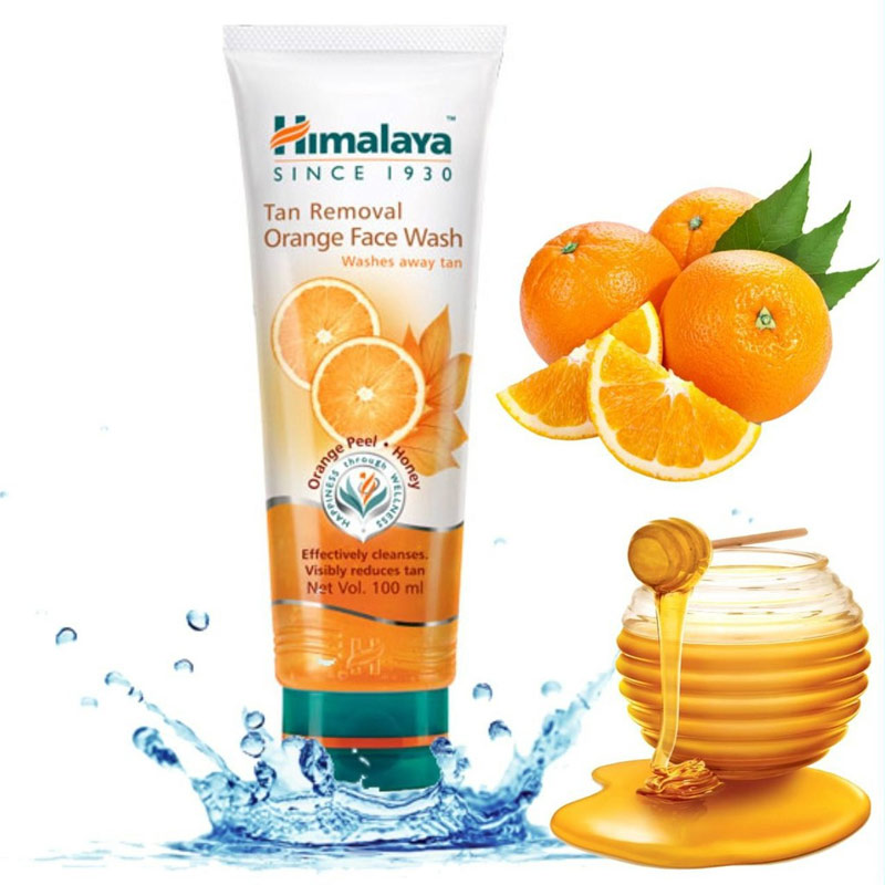 Sữa Rửa Mặt Hymalaya Herbals Tan Removal Orange Face Wash 100ml