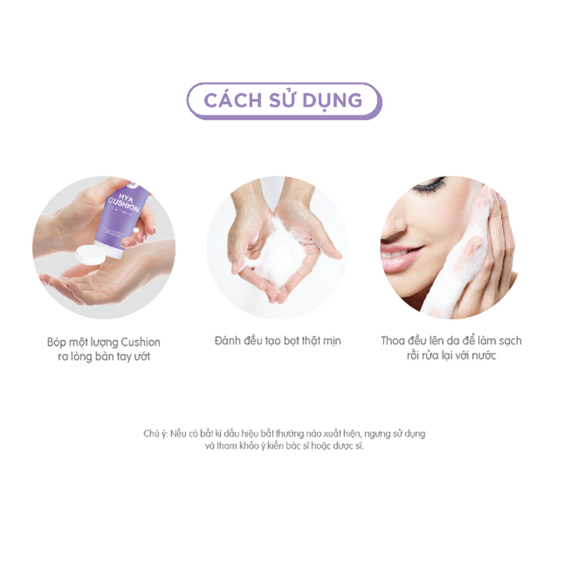  Sữa Rửa Mặt Tạo Bọt Cathy Doll Dưỡng Ẩm Da Hya Cushion Facial Foam Cleanser có tốt không 