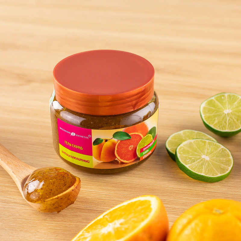 Tẩy Da Chết Toàn Thân Eksklyuziv Kosmetik Chiết Xuất Chanh Đào Gel Scrub Grapefruit Lime Apricot 380g 
