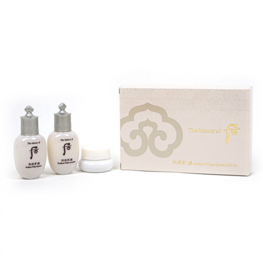 Bộ Sản Phẩm Dưỡng Trắng Da Cho Mọi Loại Da Radiant White Special Gift Set - 3 Món