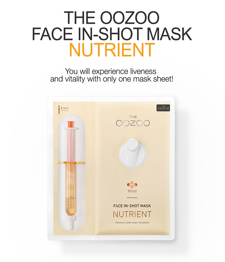 Mặt nạ dưỡng da cải thiện nếp nhăn Face In-shot Mask Nutrient